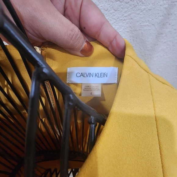 CALVIN KLEIN Short Sleeve Sheath Dress Women's Size 4 - Picture 4 of 5